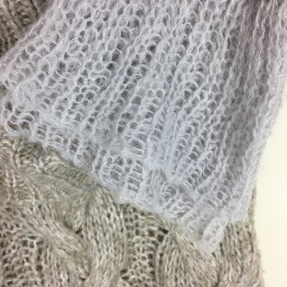 Anthropologie Sleeping in Snow Cowl Knit Sweater - Picture 4 of 8